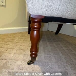 Tufted-Slipper-Chair-with-Casters-third-image