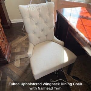Tufted-Upholstered-Wingback-Dining-Chair-with-Nailhead-Trim
