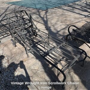 Vintage-Wrought-Iron-Scrollwork-Chaise-Lounge