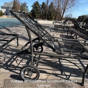 Vintage-Wrought-Iron-Scrollwork-Chaise-Lounge-second-image