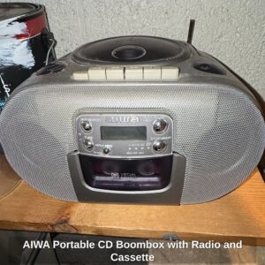 AIWA-Portable-CD-Boombox-with-Radio-and-Cassette-second-image