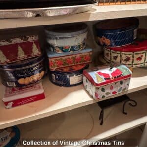 Collection-of-Vintage-Christmas-Tins