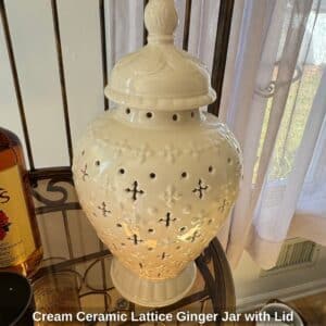Cream-Ceramic-Lattice-Ginger-Jar-with-Lid