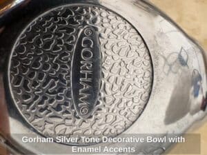 Gorham-Silver-Tone-Decorative-Bowl-with-Enamel-Accents-second-image
