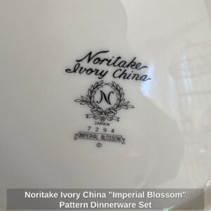 Noritake-Ivory-China-Imperial-Blossom-Pattern-Dinnerware-Set-third-image