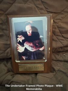 The-Undertaker-Framed-Photo-Plaque-WWE-Memorabilia-1