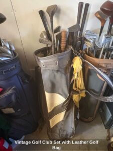 Vintage-Golf-Club-Set-with-Leather-Golf-Bag-1
