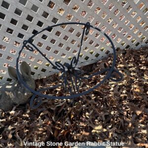 Vintage-Stone-Garden-Rabbit-Statue-1