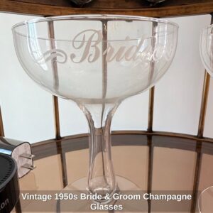 Vintage-s-Bride-Groom-Champagne-Glasses-second-image-1