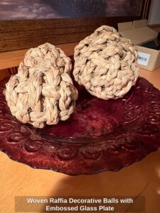 Woven-Raffia-Decorative-Balls-with-Embossed-Glass-Plate