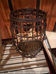 Wrought-Iron-Barrel-Wine-Cork-Holder