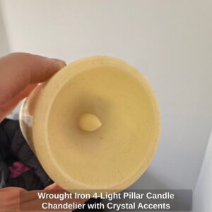 Wrought-Iron-Light-Pillar-Candle-Chandelier-with-Crystal-Accents-second-image