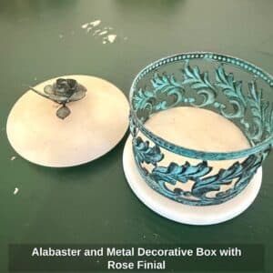 Alabaster-and-Metal-Decorative-Box-with-Rose-Finial-third-image