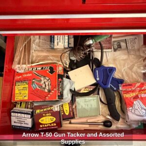 Arrow-T-Gun-Tacker-and-Assorted-Supplies