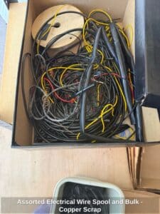 Assorted-Electrical-Wire-Spool-and-Bulk-Copper-Scrap