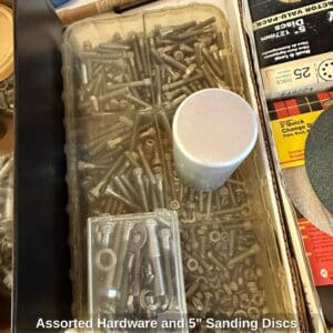 Assorted-Hardware-and-Sanding-Discs