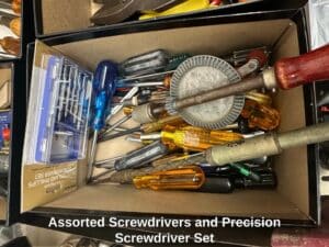 Assorted-Screwdrivers-and-Precision-Screwdriver-Set