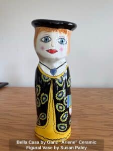Bella-Casa-by-Ganz-Arlene-Ceramic-Figural-Vase-by-Susan-Paley