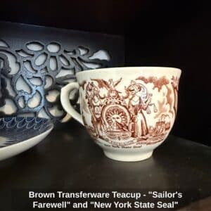 Brown-Transferware-Teacup-Sailors-Farewell-and-New-York-State-Seal-second-image