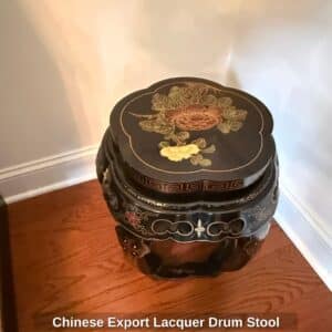 Chinese-Export-Lacquer-Drum-Stool