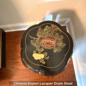 Chinese-Export-Lacquer-Drum-Stool-third-image