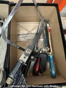 Craftsman-No.-Hacksaw-with-Blades