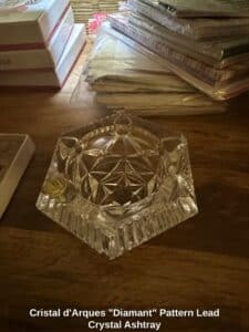 Cristal-dArques-Diamant-Pattern-Lead-Crystal-Ashtray