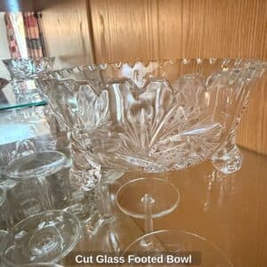 Cut-Glass-Footed-Bowl