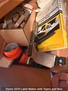 Dymo-Label-Maker-with-Tapes-and-Box-second-image
