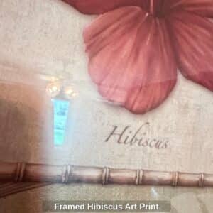 Framed-Hibiscus-Art-Print-second-image