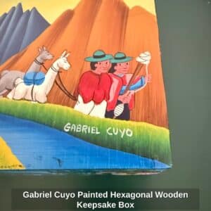 Gabriel-Cuyo-Painted-Hexagonal-Wooden-Keepsake-Box-third-image