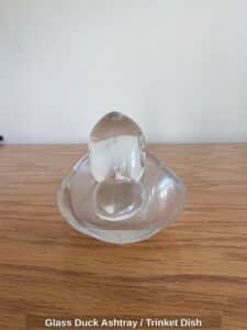 Glass-Duck-Ashtray-or-Trinket-Dish-second-image