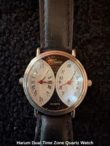 Harum-Dual-Time-Zone-Quartz-Watch