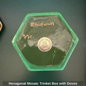 Hexagonal-Mosaic-Trinket-Box-with-Doves-third-image