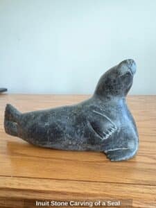 Inuit-Stone-Carving-of-a-Seal