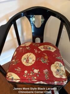 James-Mont-Style-Black-Lacquer-Chinoiserie-Corner-Chair-second-image