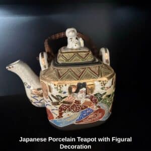 Japanese-Porcelain-Teapot-with-Figural-Decoration