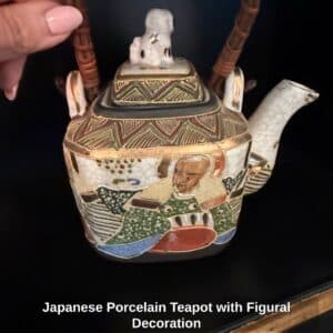 Japanese-Porcelain-Teapot-with-Figural-Decoration-second-image