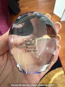 Kosta-Boda-Art-Glass-Paperweight-second-image