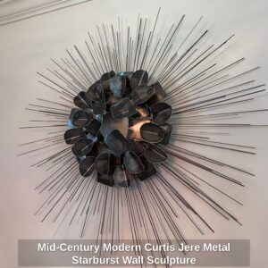 Mid-Century-Modern-Curtis-Jere-Metal-Starburst-Wall-Sculpture