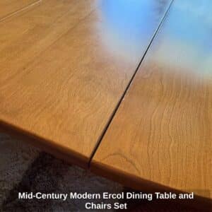 Mid-Century-Modern-Ercol-Dining-Table-and-Chairs-Set-second-image
