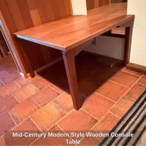 Mid-Century-Modern-Style-Wooden-Console-Table