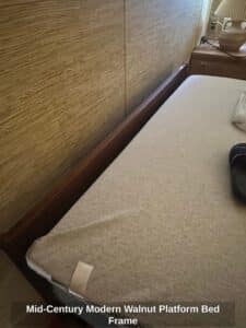 Mid-Century-Modern-Walnut-Platform-Bed-Frame
