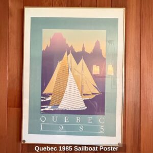 Quebec-Sailboat-Poster