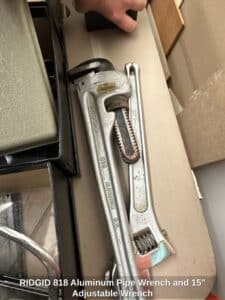 RIDGID-Aluminum-Pipe-Wrench-and-Adjustable-Wrench