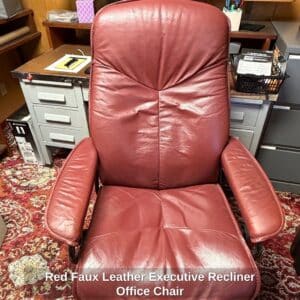Red-Faux-Leather-Executive-Recliner-Office-Chair