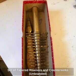 Set-of-Tapered-Reamers-and-Countersinks-Unbranded