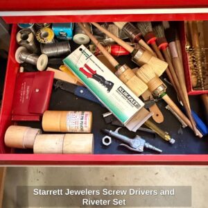 Starrett-Jewelers-Screw-Drivers-and-Riveter-Set