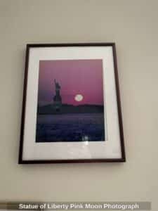 Statue-of-Liberty-Pink-Moon-Photograph