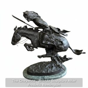 The-Cheyenne-Bronze-Sculpture-After-Frederic-Remington-sixth-image